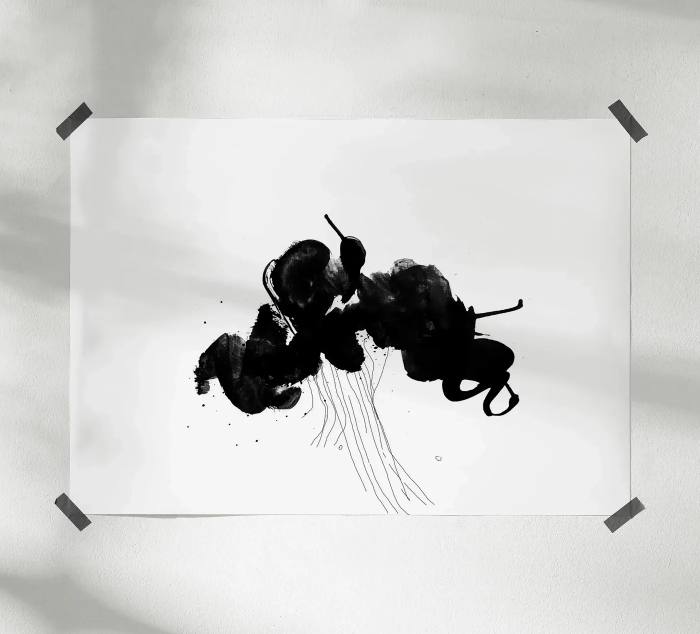 Black Tree poster da nileshkikuuchise