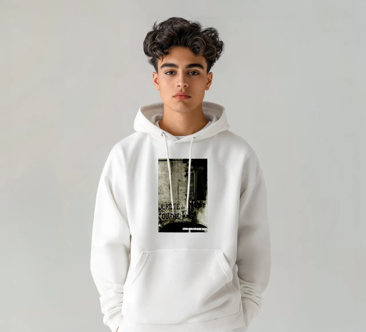 Past So Close hoodie by Sophie Etchart