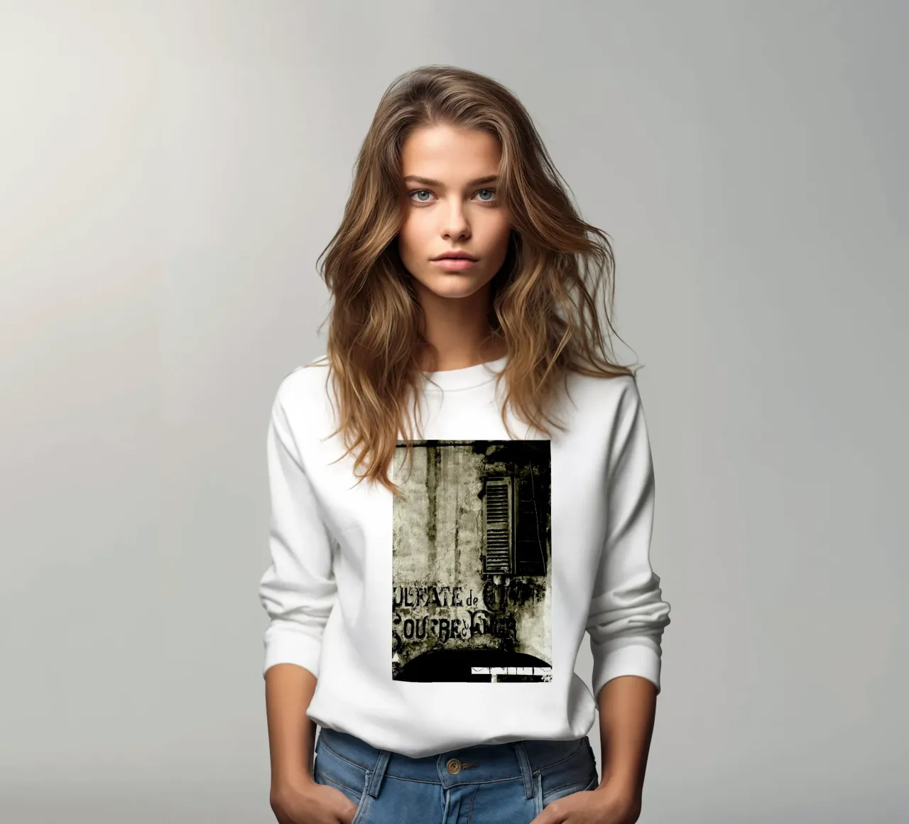 Past So Close sweat de Sophie Etchart