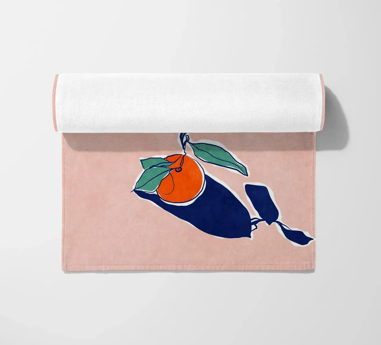 Arance al sole telo mare da Illustration Raissa Oltmanns