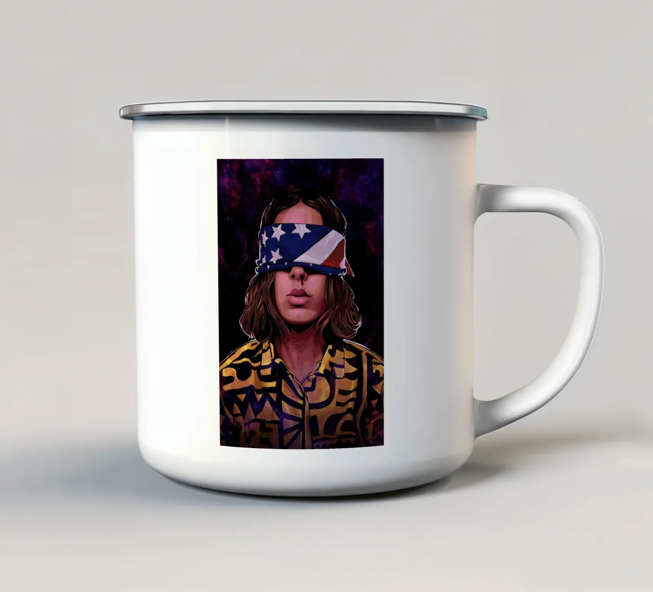 Eleven tazza in smalto da nabakumov