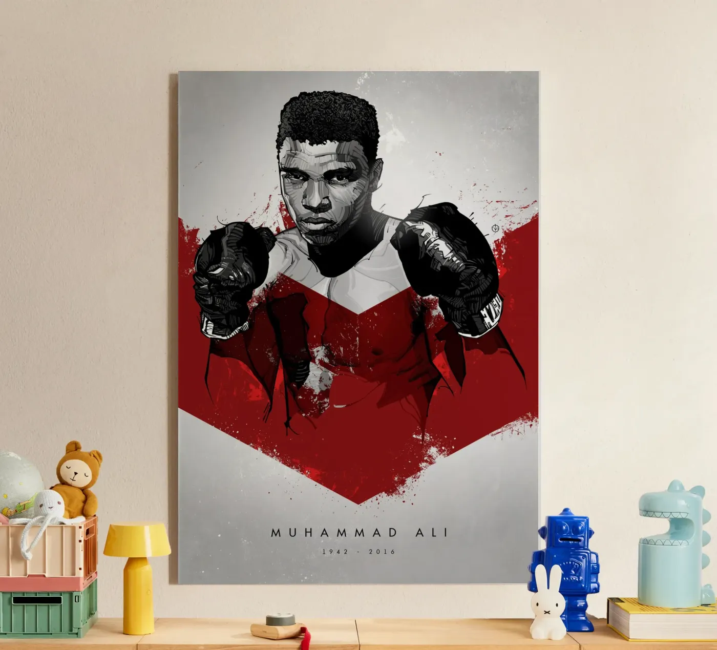 Boxing Champion plexiglass da nabakumov