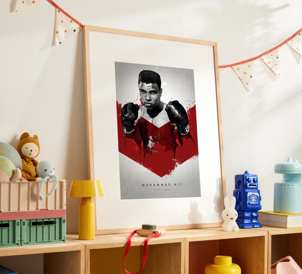Boxing Champion Poster von nabakumov