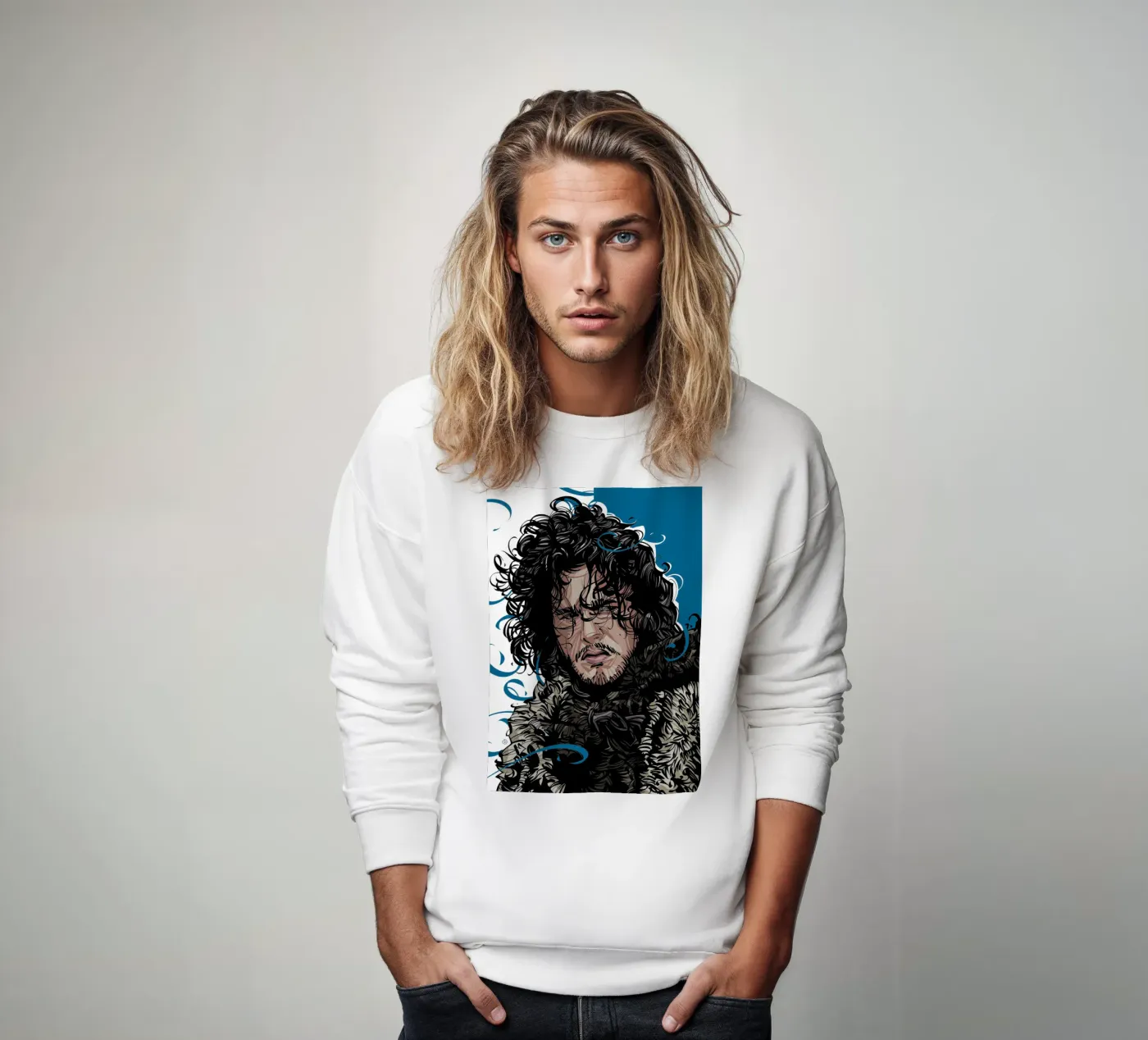 Jon Snow felpa da nabakumov