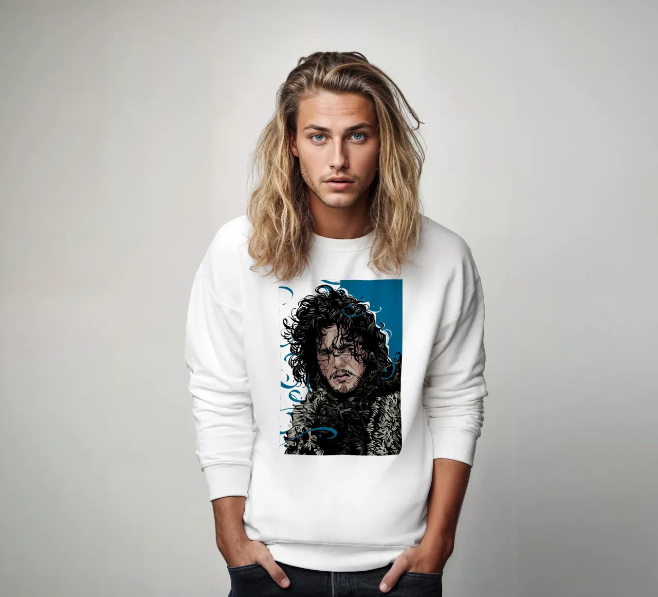 Jon Snow felpa da nabakumov