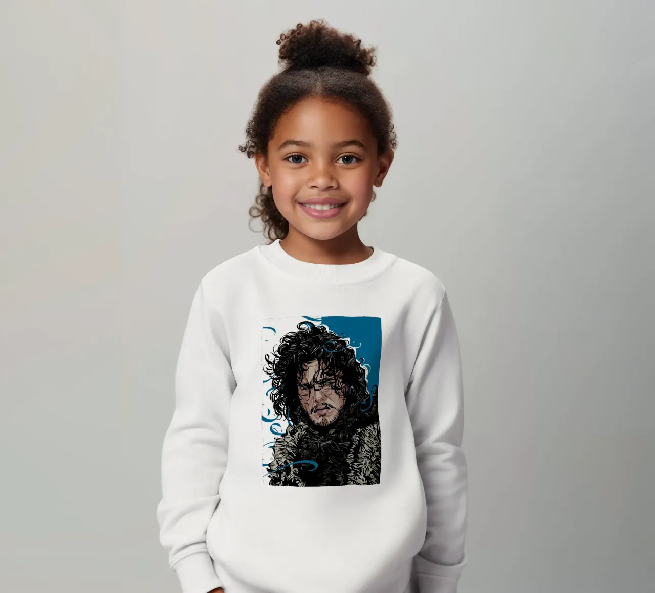 Jon Snow kinder sweatshirt van nabakumov
