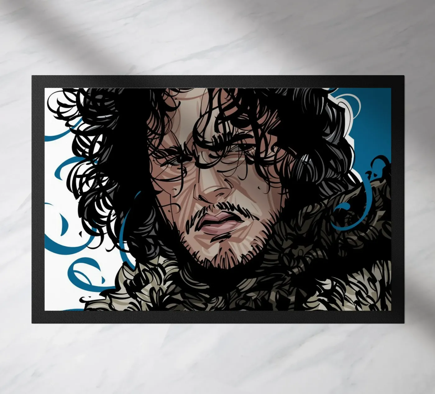 Jon Snow doormat by nabakumov