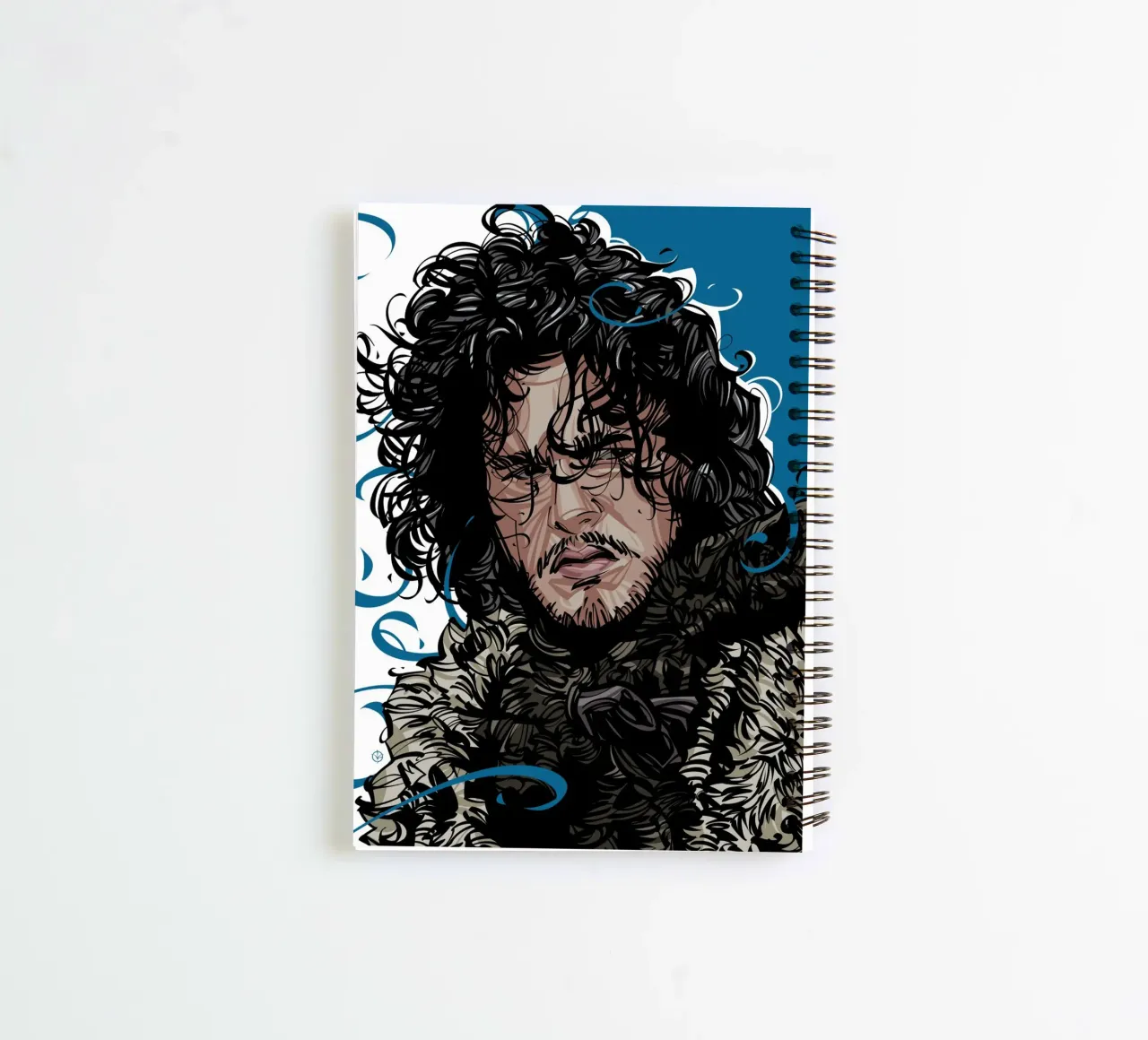 Jon Snow spiral notebook by nabakumov