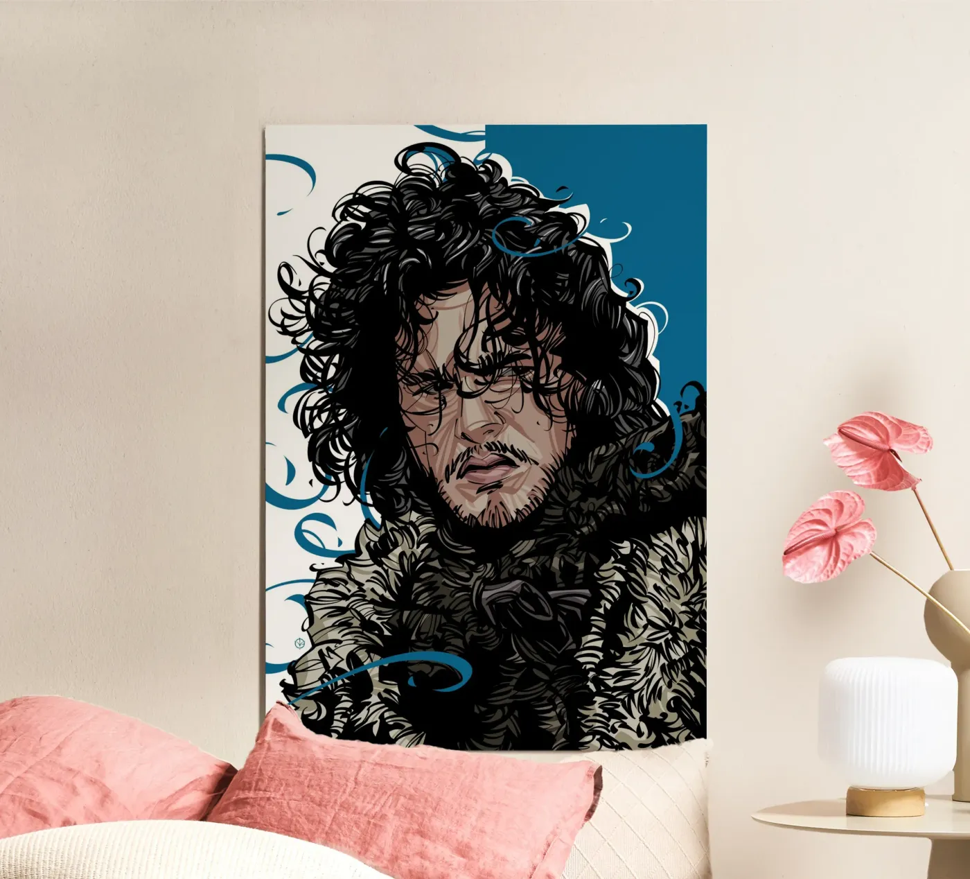 Jon Snow poster by nabakumov