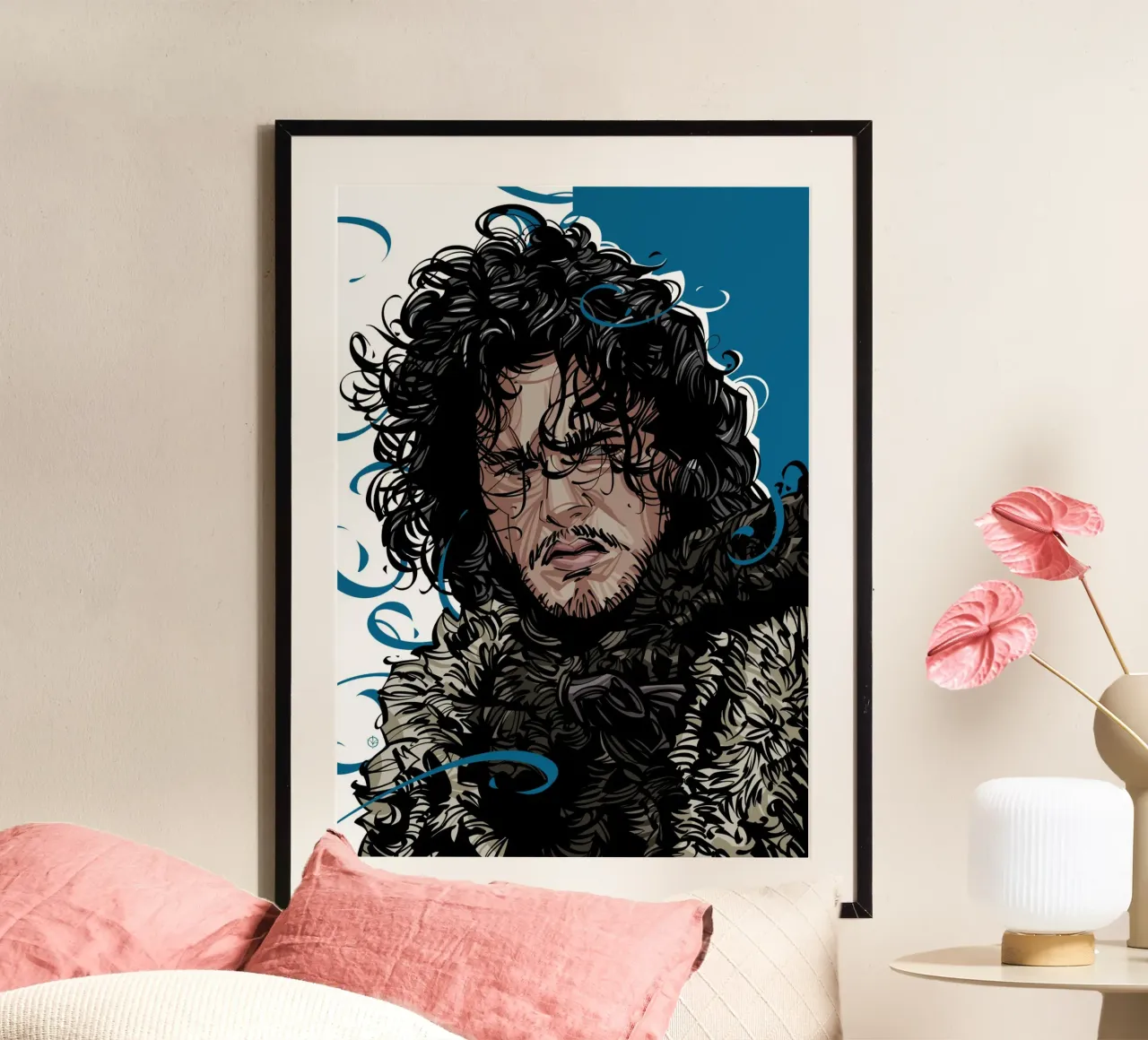 Jon Snow poster by nabakumov