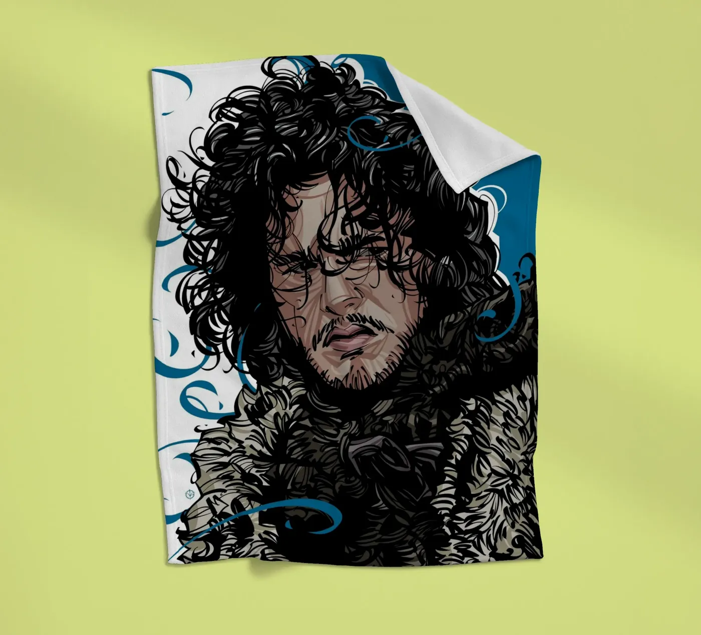 Jon Snow coperta in pile da nabakumov