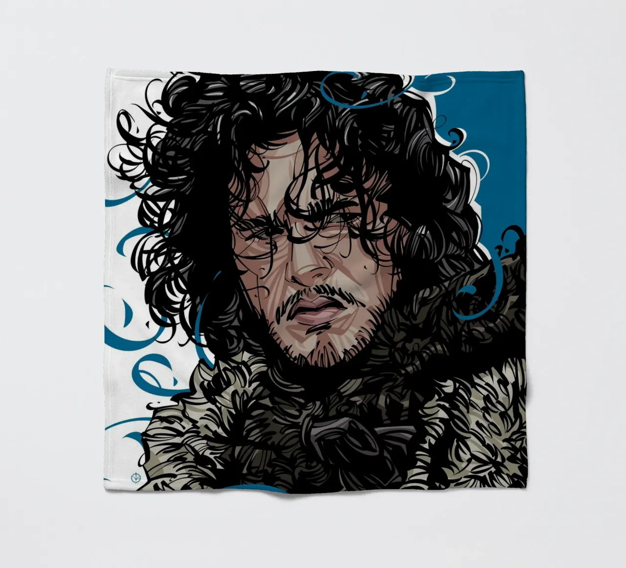 Jon Snow Fleecedecke von nabakumov