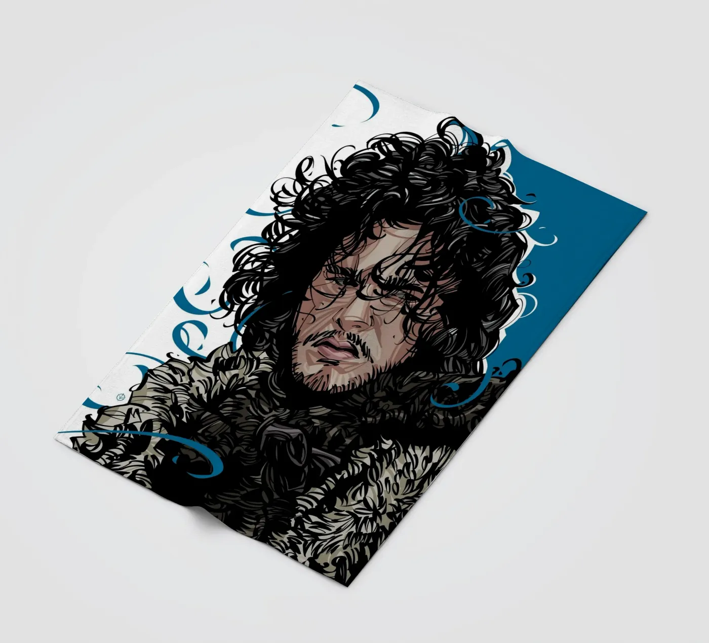 Jon Snow coperta in pile da nabakumov