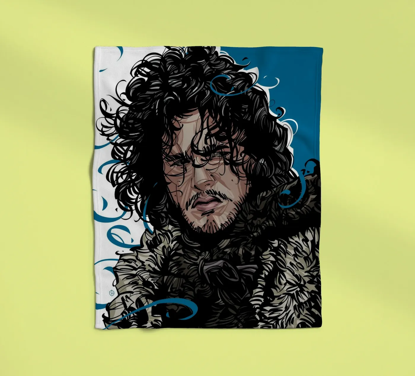 Jon Snow coperta in pile da nabakumov