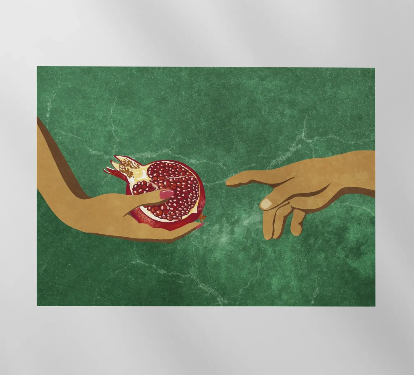 Almost Touched pellicola backlit da Illustration Raissa Oltmanns