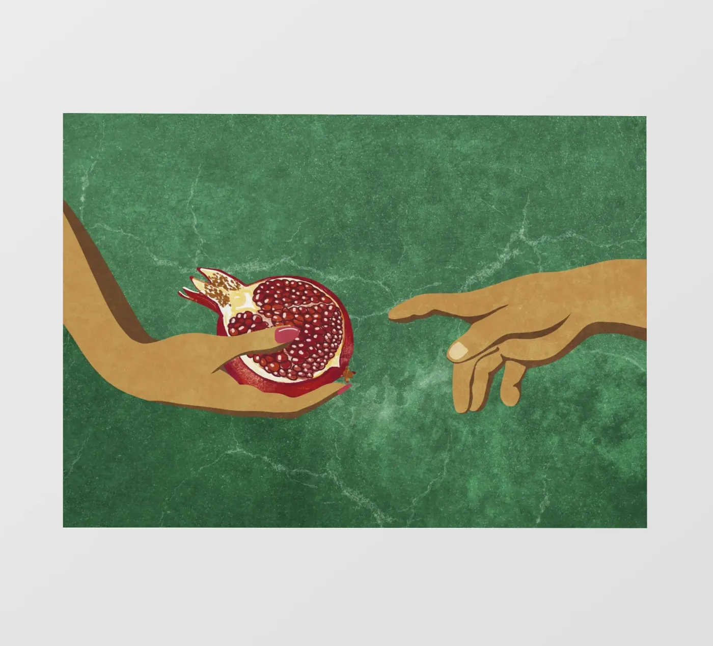 Almost Touched pellicola backlit da Illustration Raissa Oltmanns