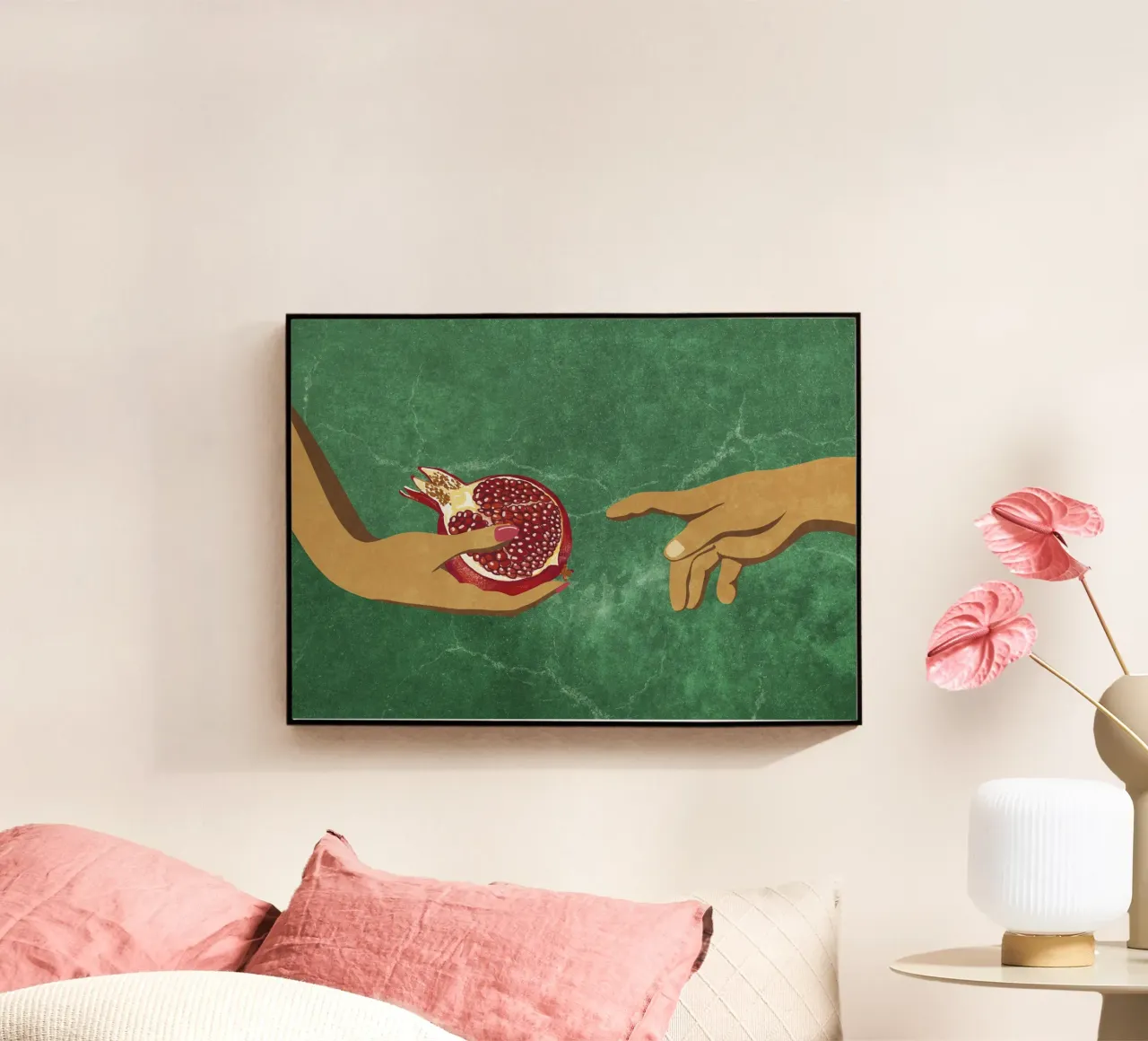 Almost Touched plexiglass da Illustration Raissa Oltmanns