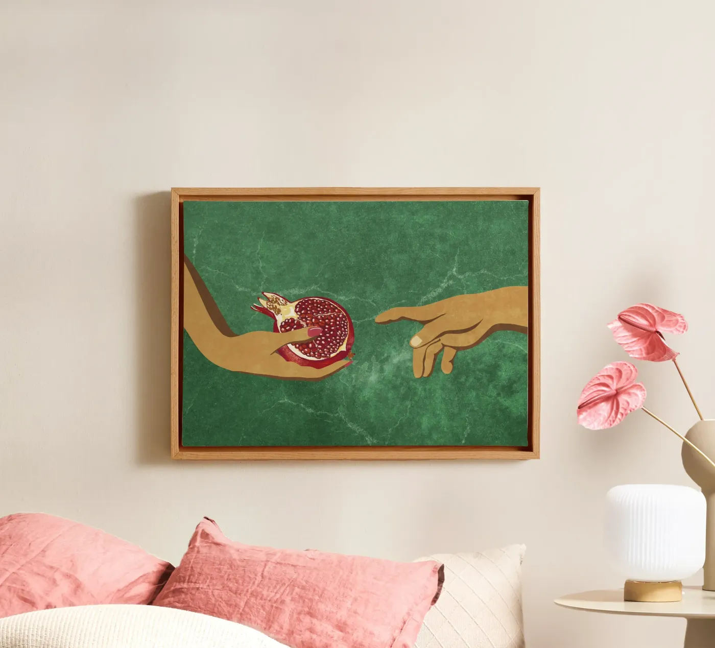 Almost Touched tela da Illustration Raissa Oltmanns