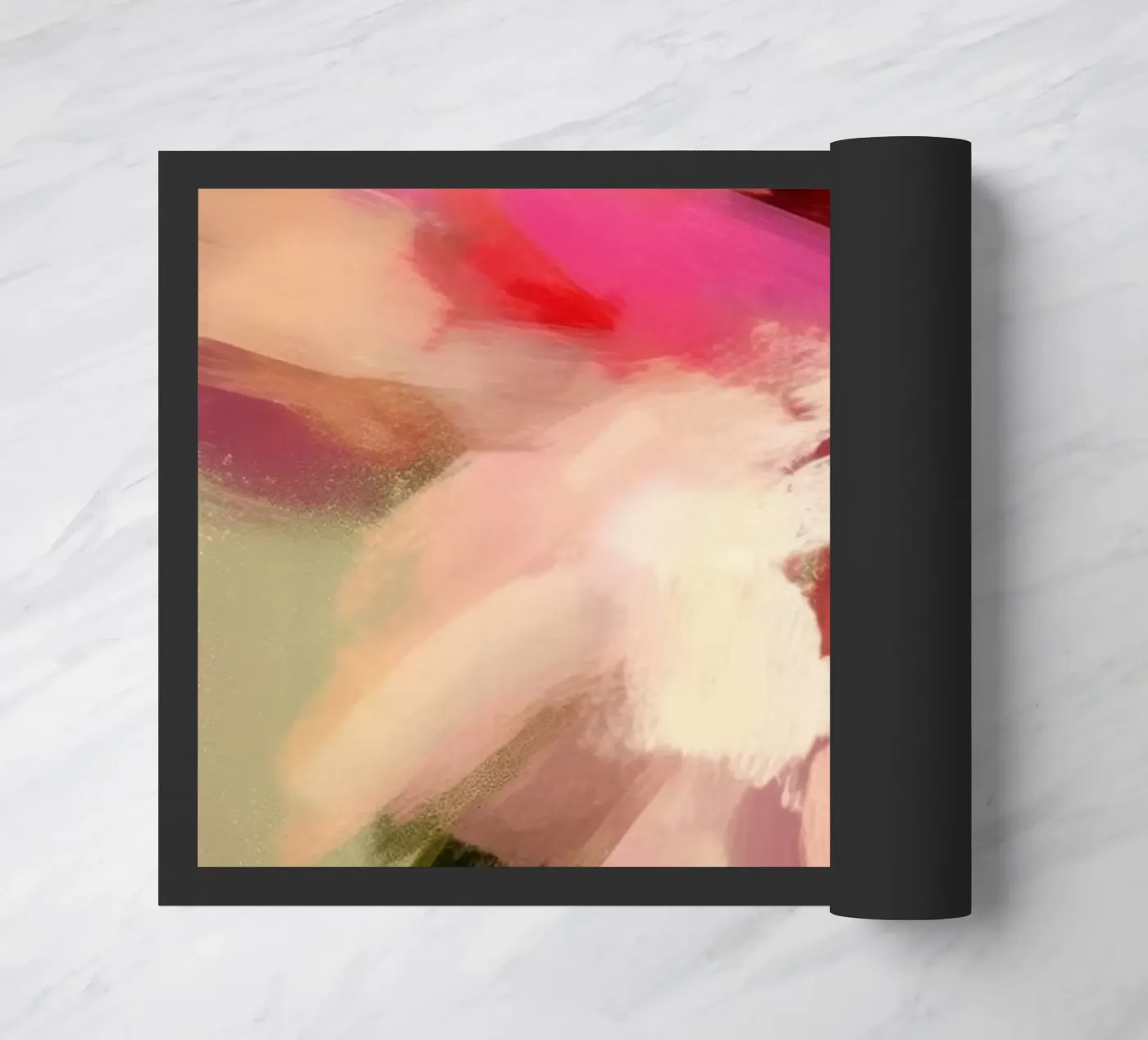 Bloesem van rust deurmat van Modern Muse