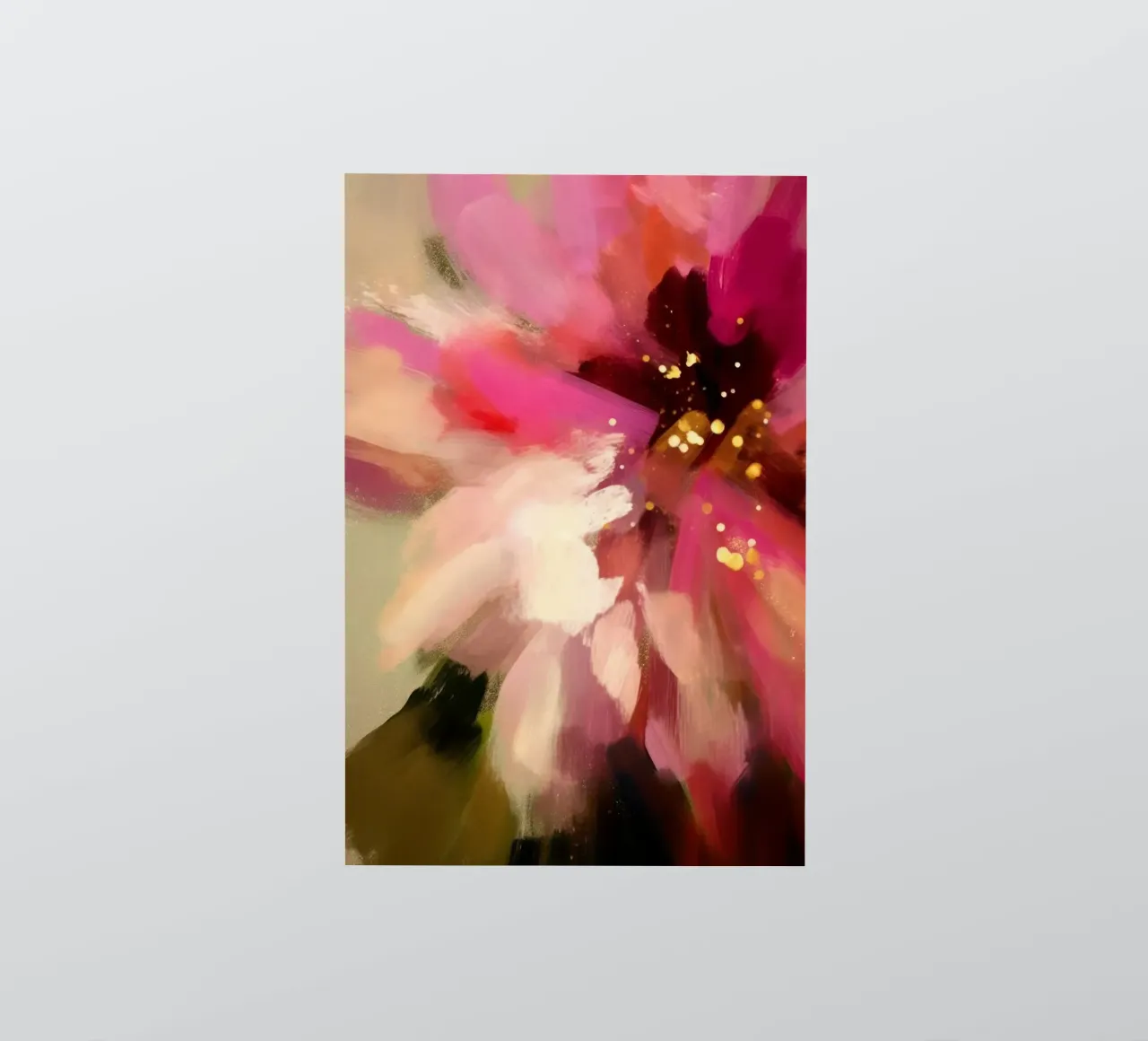 Blossom of Tranquility sticker by Modern Muse