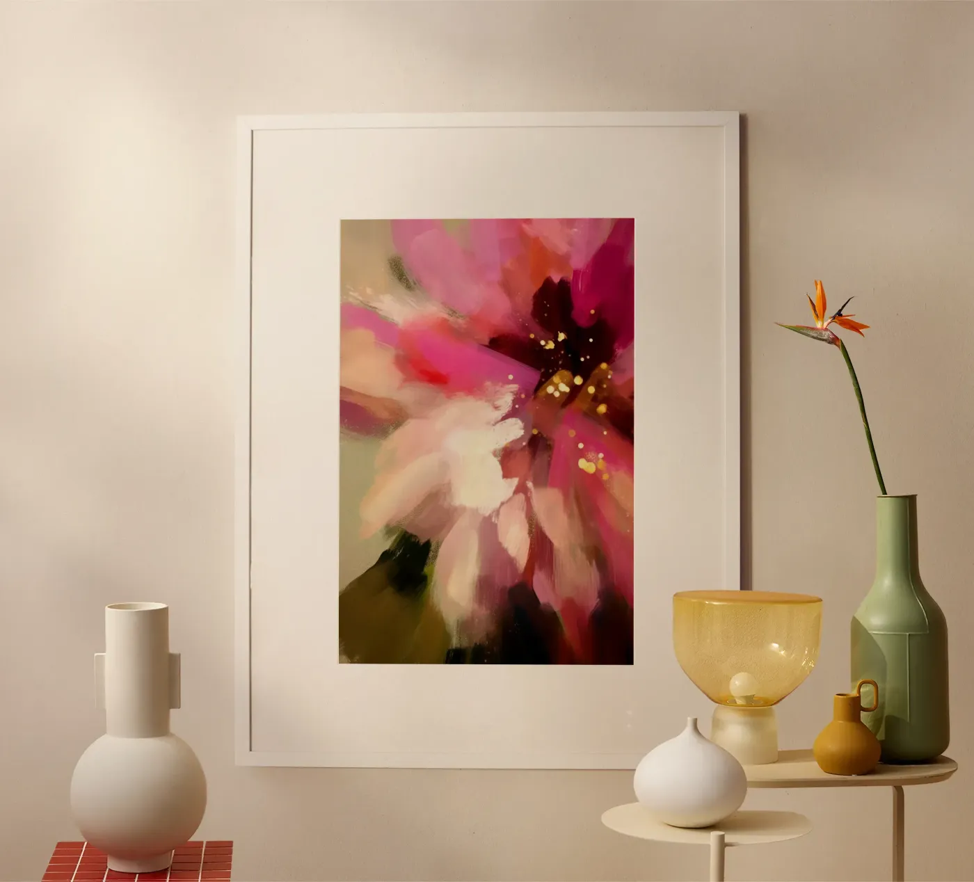 Bloesem van rust poster van Modern Muse