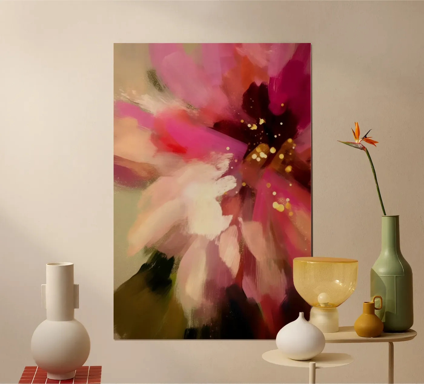 Bloesem van rust poster van Modern Muse