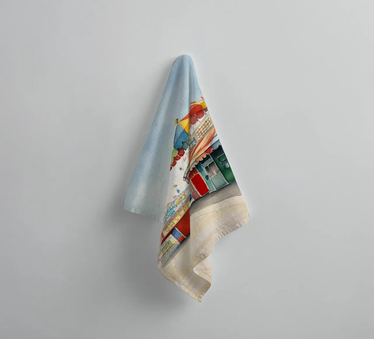 Amusement Park towel by DaarbyN