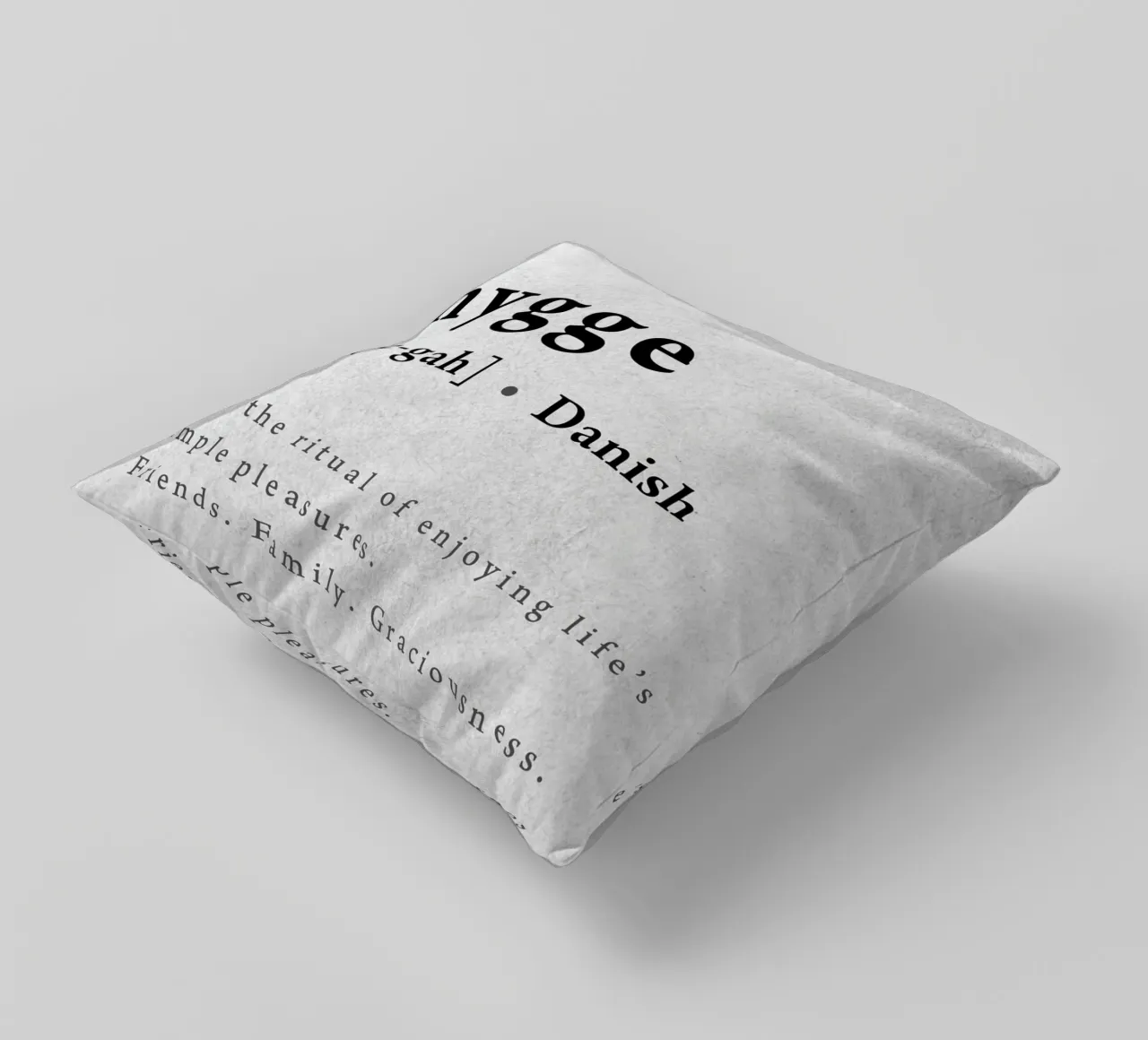 Hygge cuscino da nabakumov