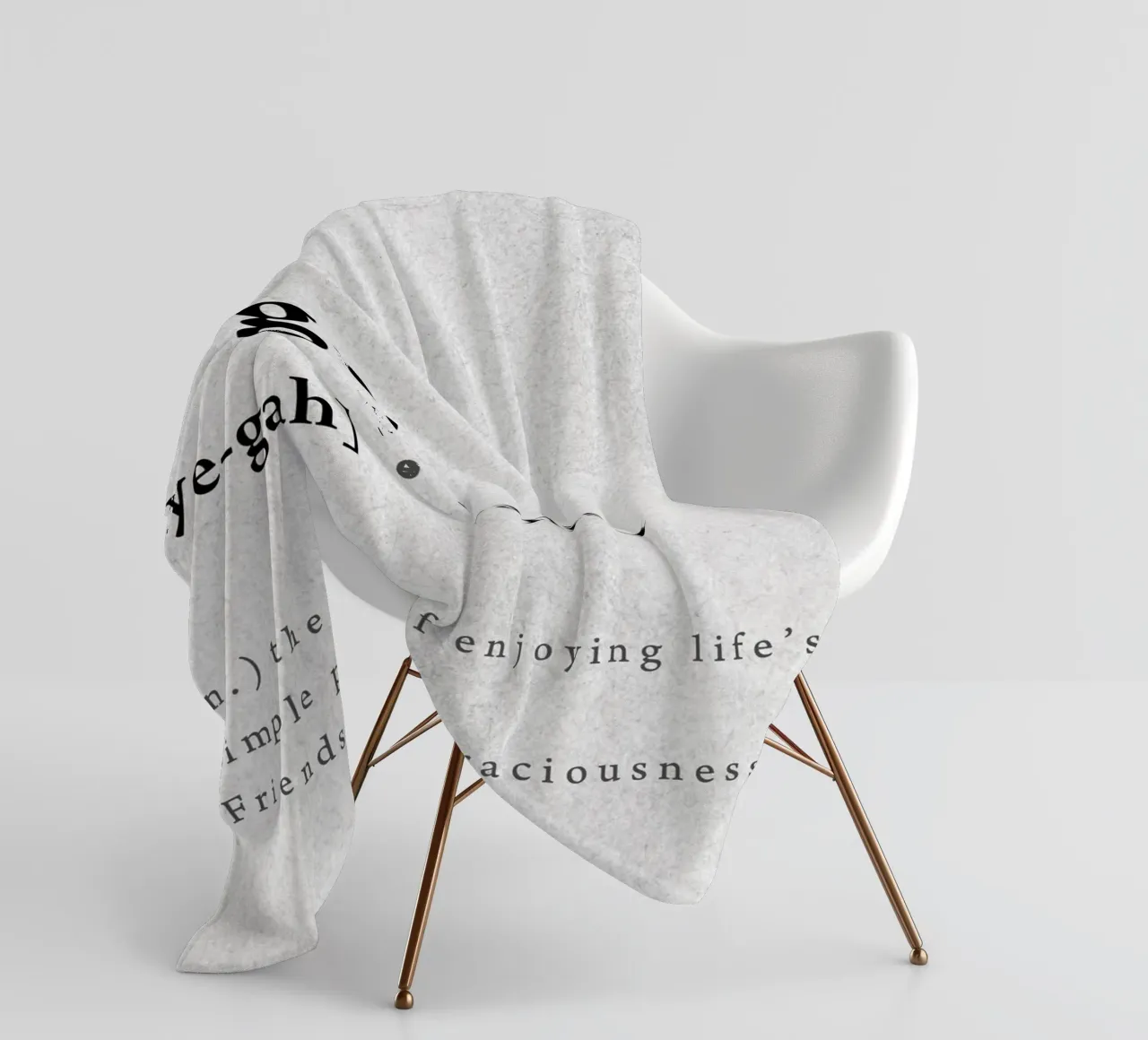 Hygge coperta in pile da nabakumov