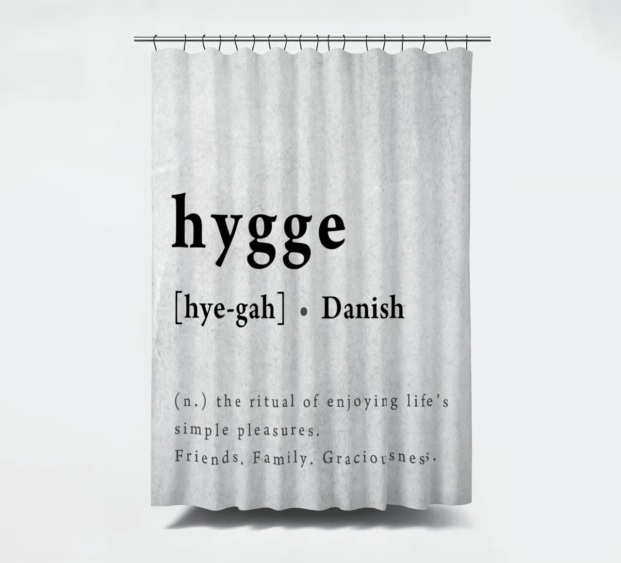Hygge rideau de douche de nabakumov