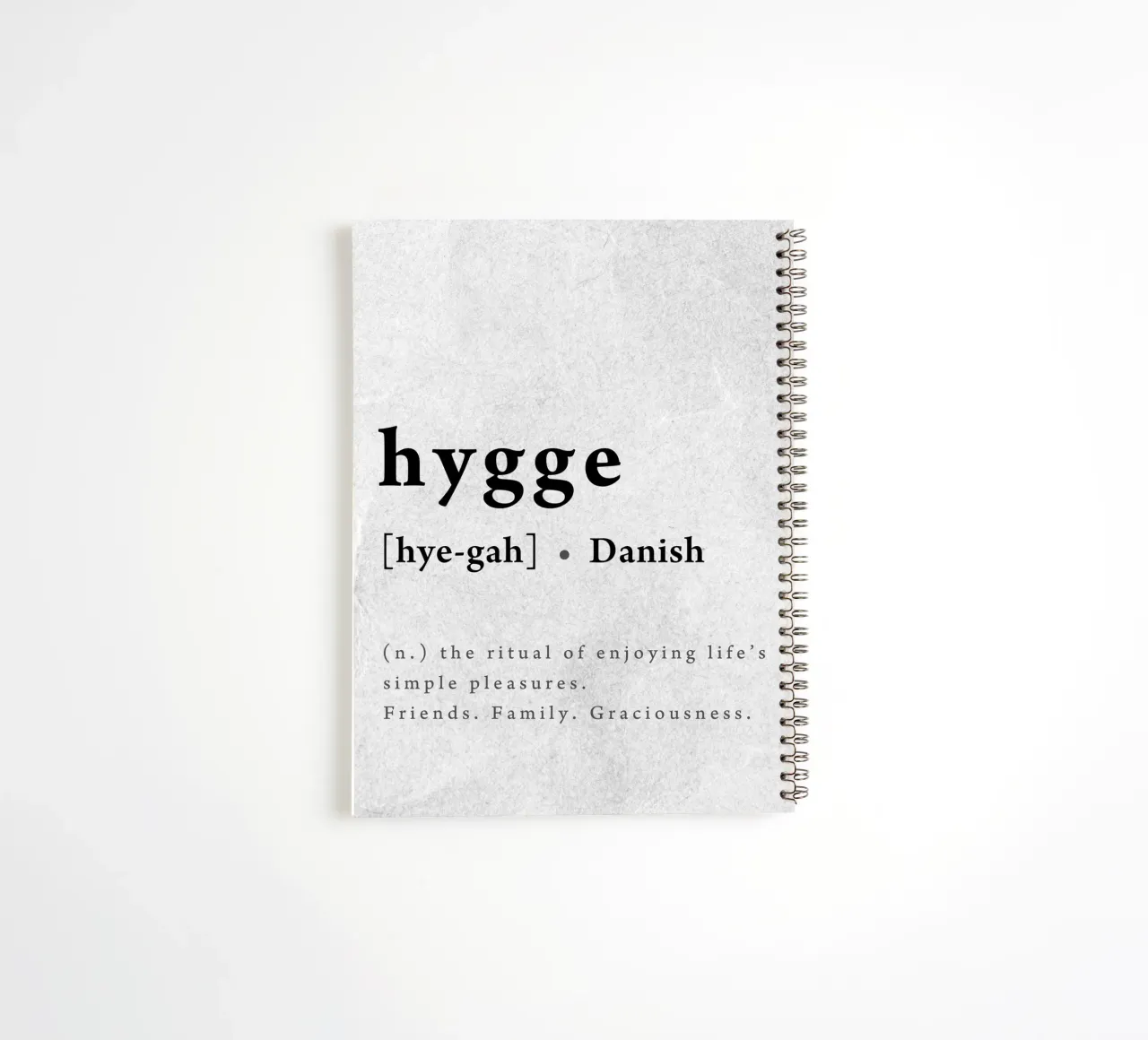 Hygge diario ad anelli da nabakumov