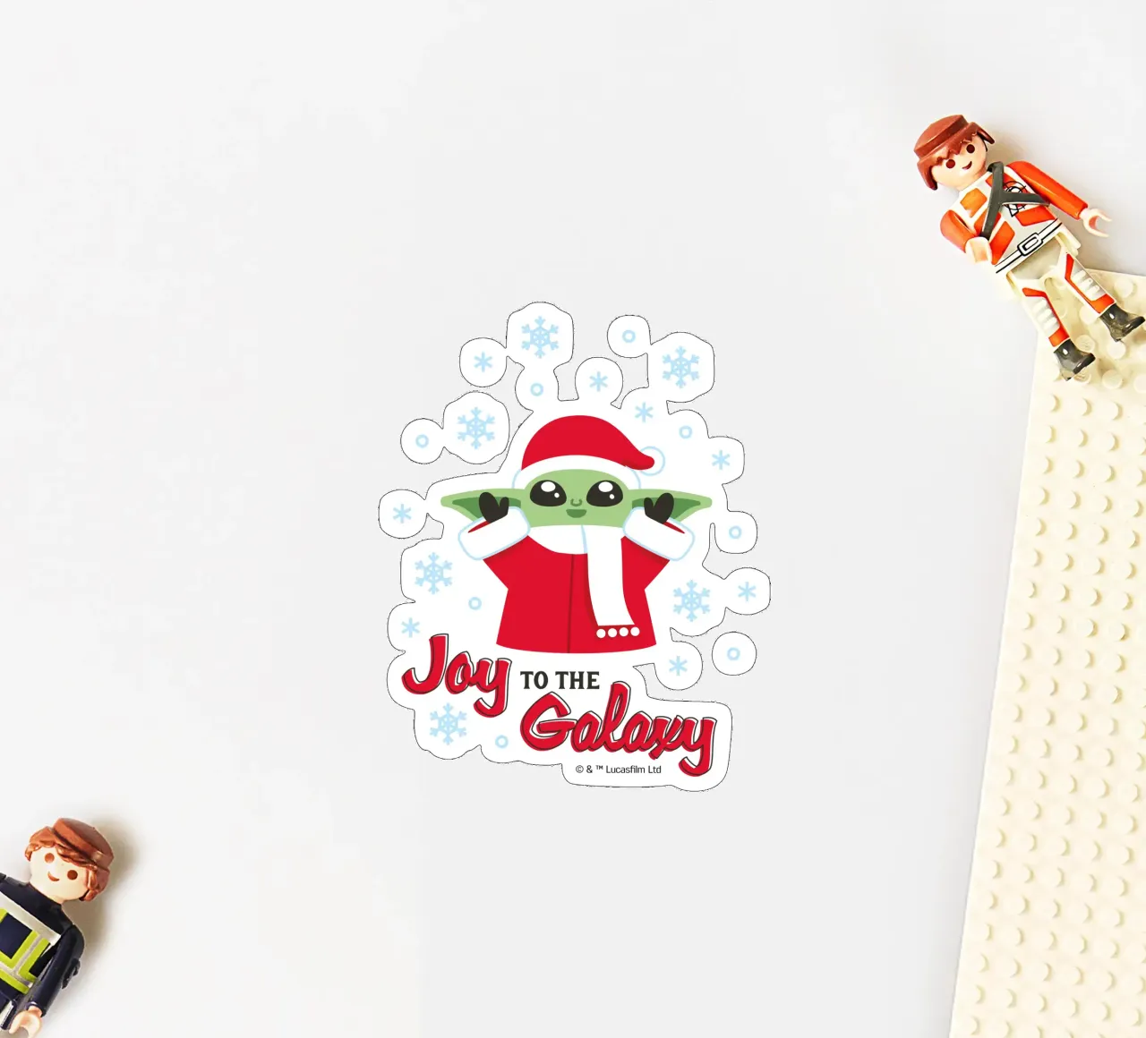 JOY TO THE GALAXY Sticker von Star Wars - Sticker Shop