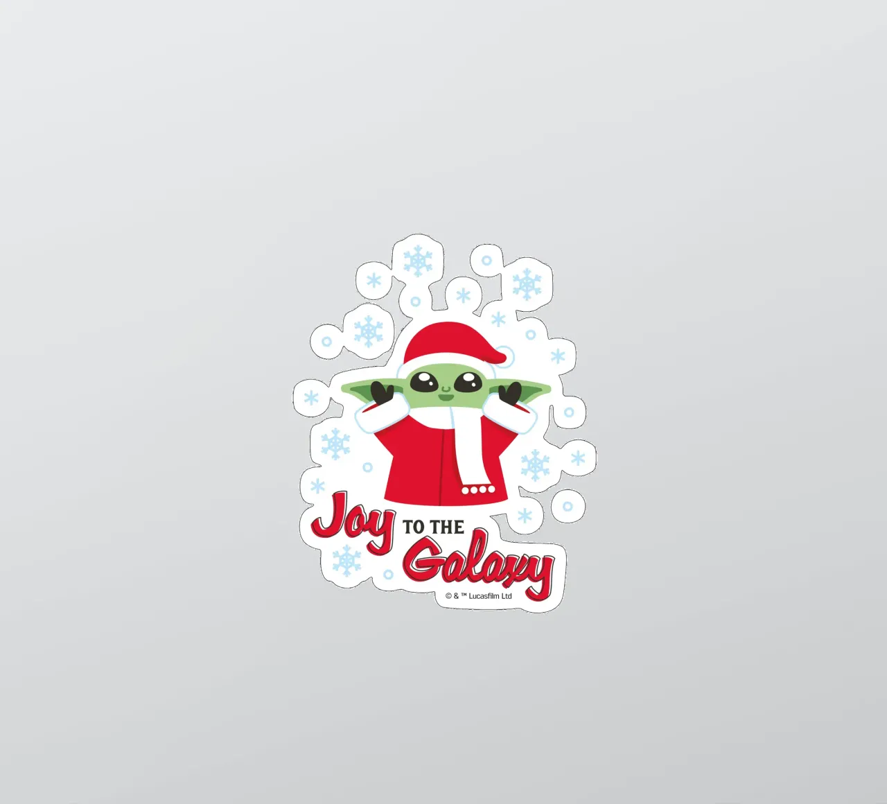 JOY TO THE GALAXY Sticker von Star Wars - Sticker Shop