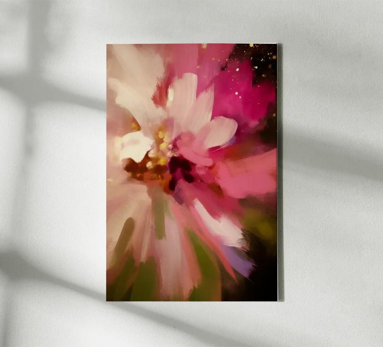 Fleeting Flower tela con Cornice a cassetta da Modern Muse