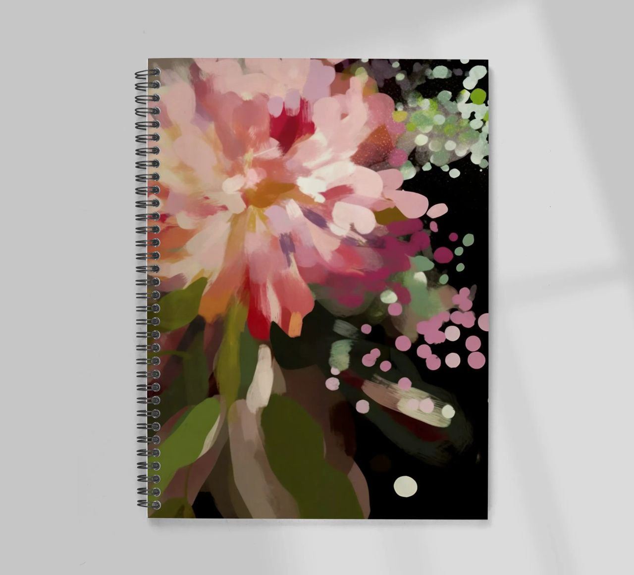 A Simple Bloom spiral notebook by Modern Muse