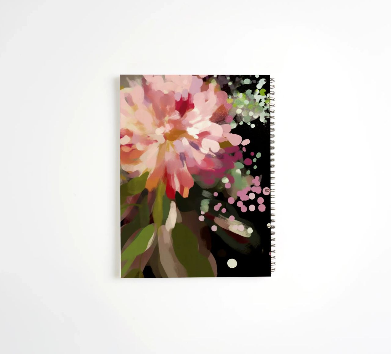 A Simple Bloom spiral notebook by Modern Muse