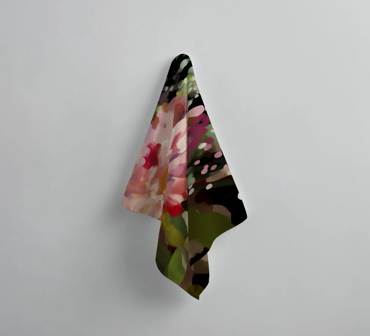 Une simple floraison serviette de bain de Modern Muse