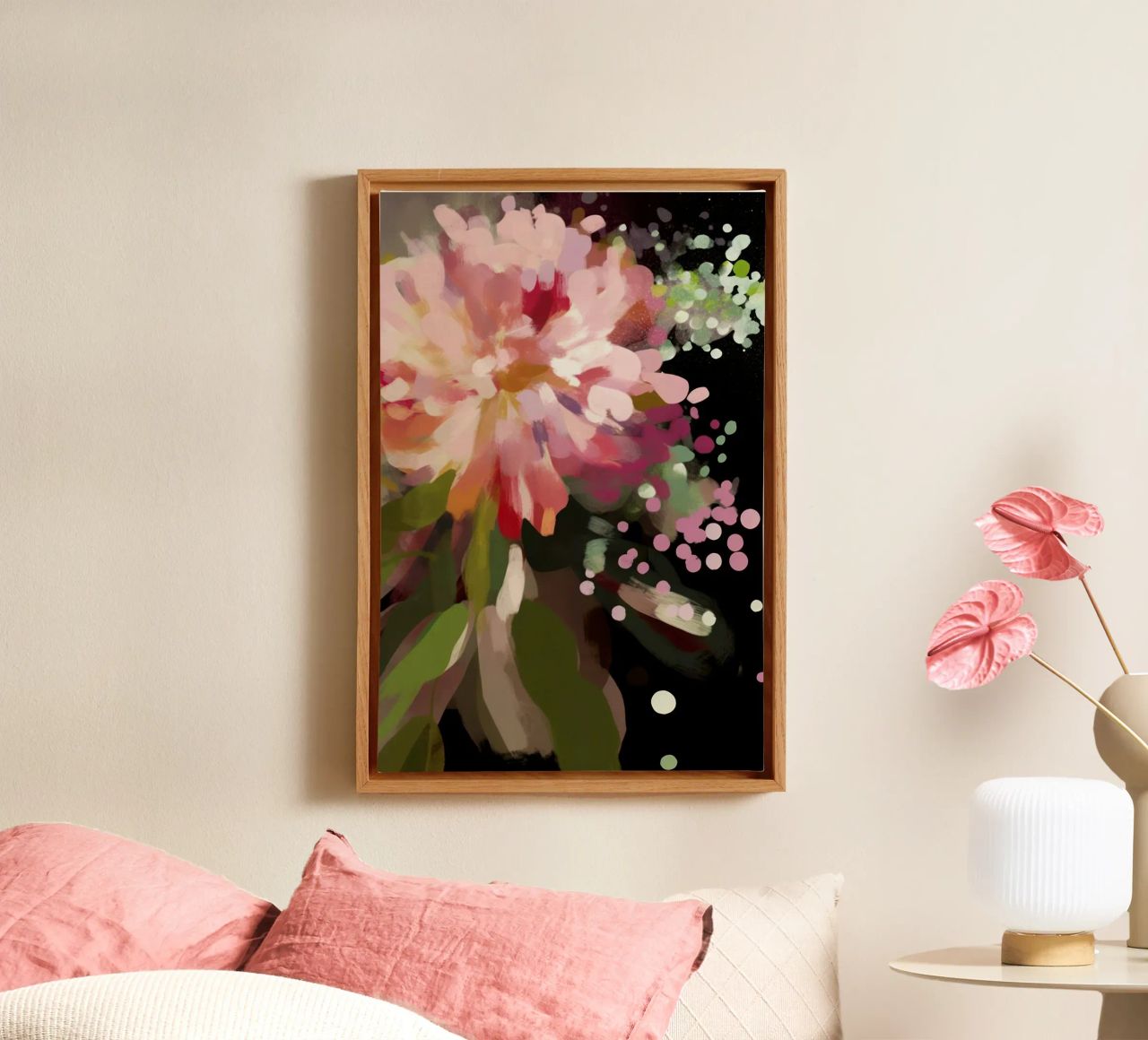 A Simple Bloom canvas by Modern Muse