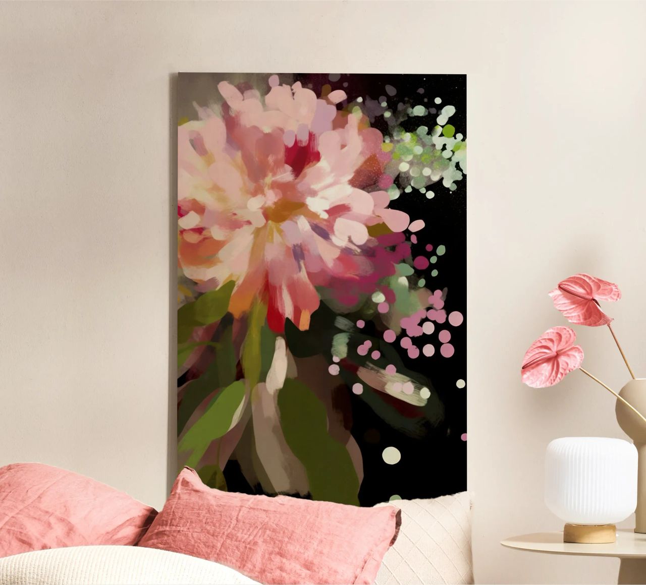 A Simple Bloom canvas by Modern Muse
