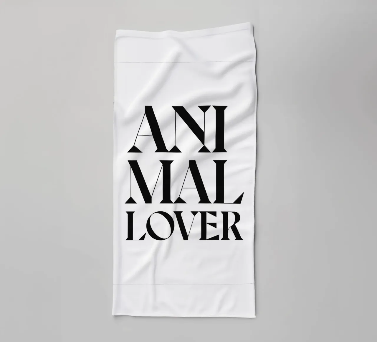 ANIMAL LOVER towel by n.4