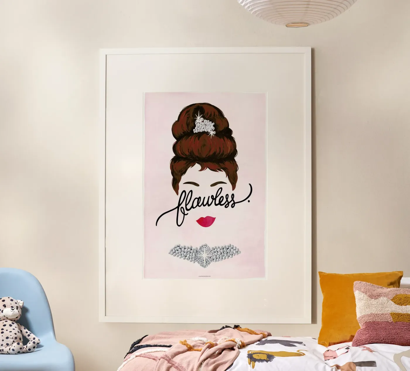 Flawless Audrey poster by Nour Tohme