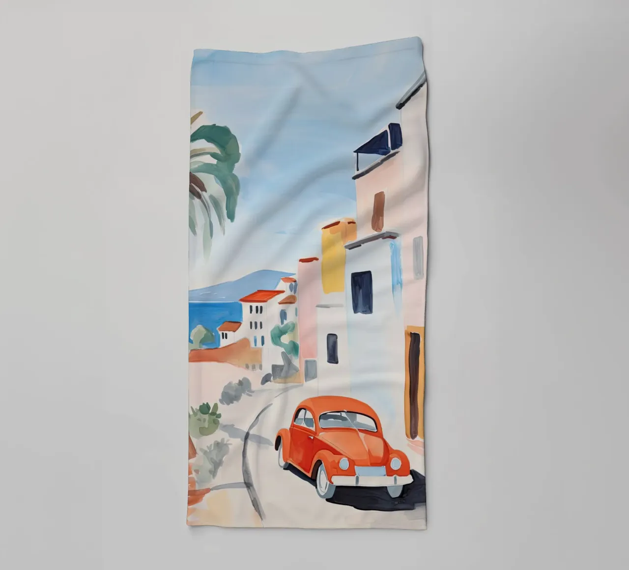 Vista sul mare asciugamano da bagno da DaarbyN