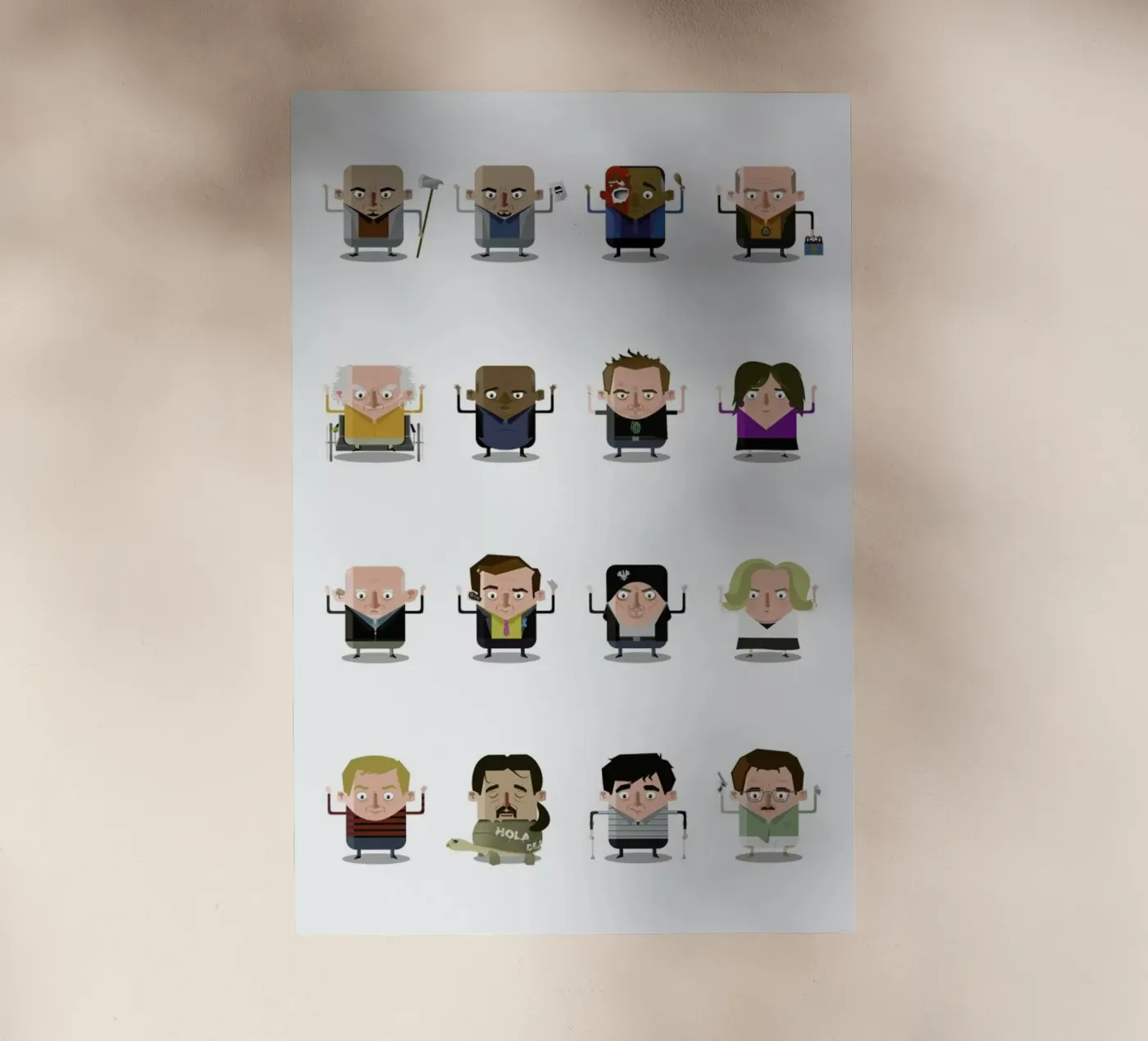 Breaking Bad pellicola backlit da Ballooon