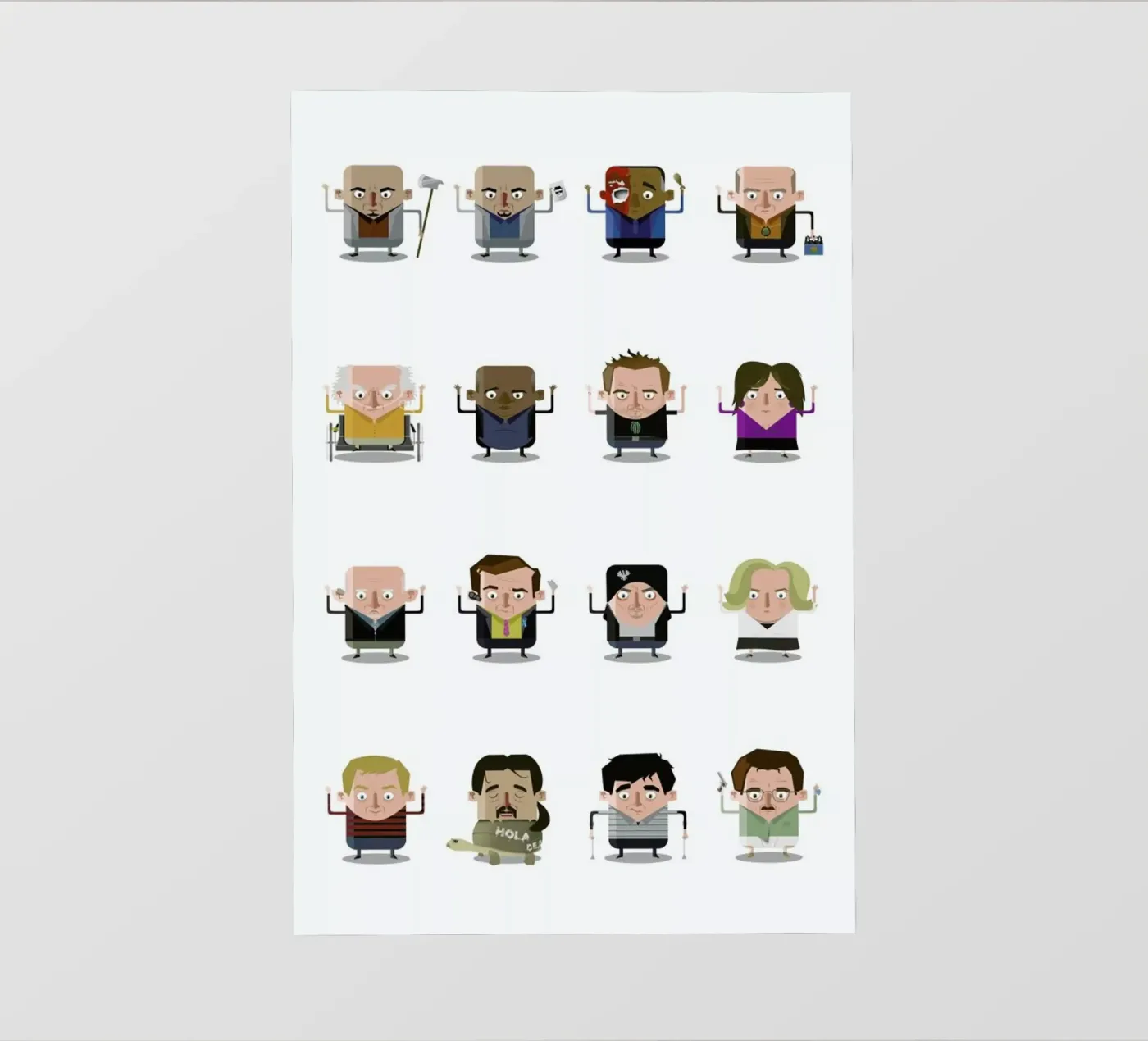 Breaking Bad pellicola backlit da Ballooon