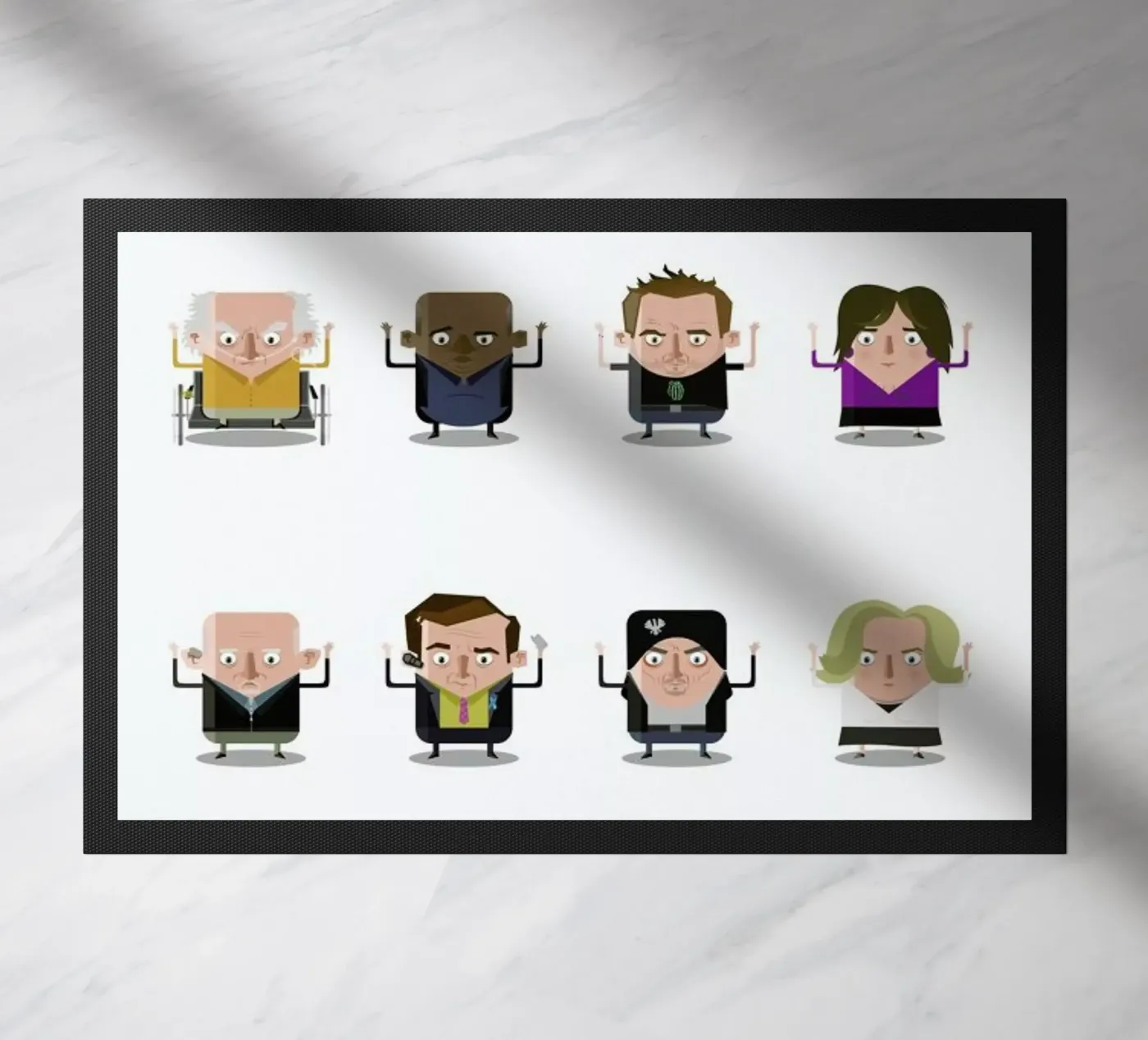 Breaking Bad doormat by Ballooon