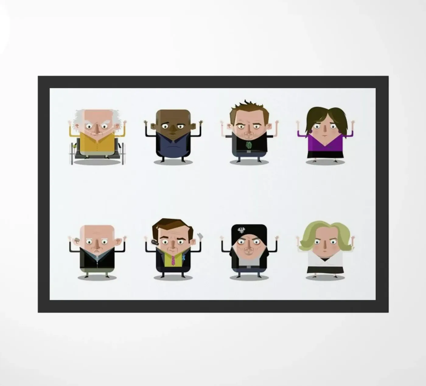 Breaking Bad doormat by Ballooon