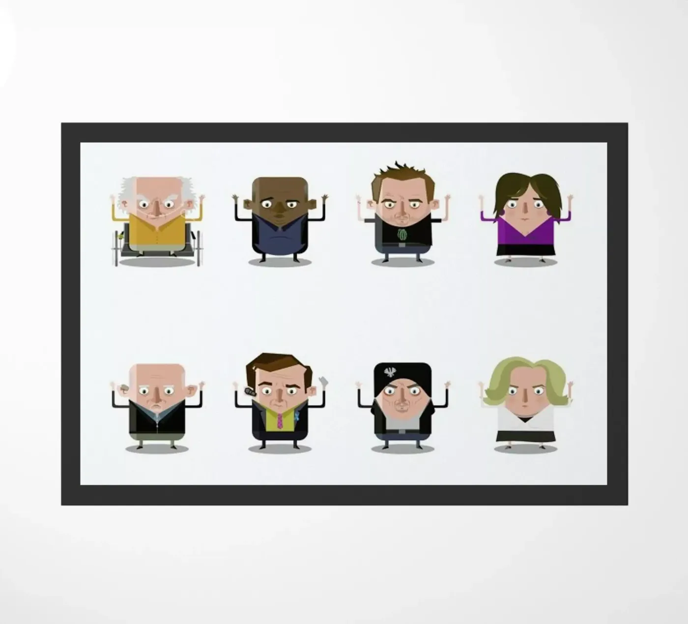 Breaking Bad deurmat van Ballooon