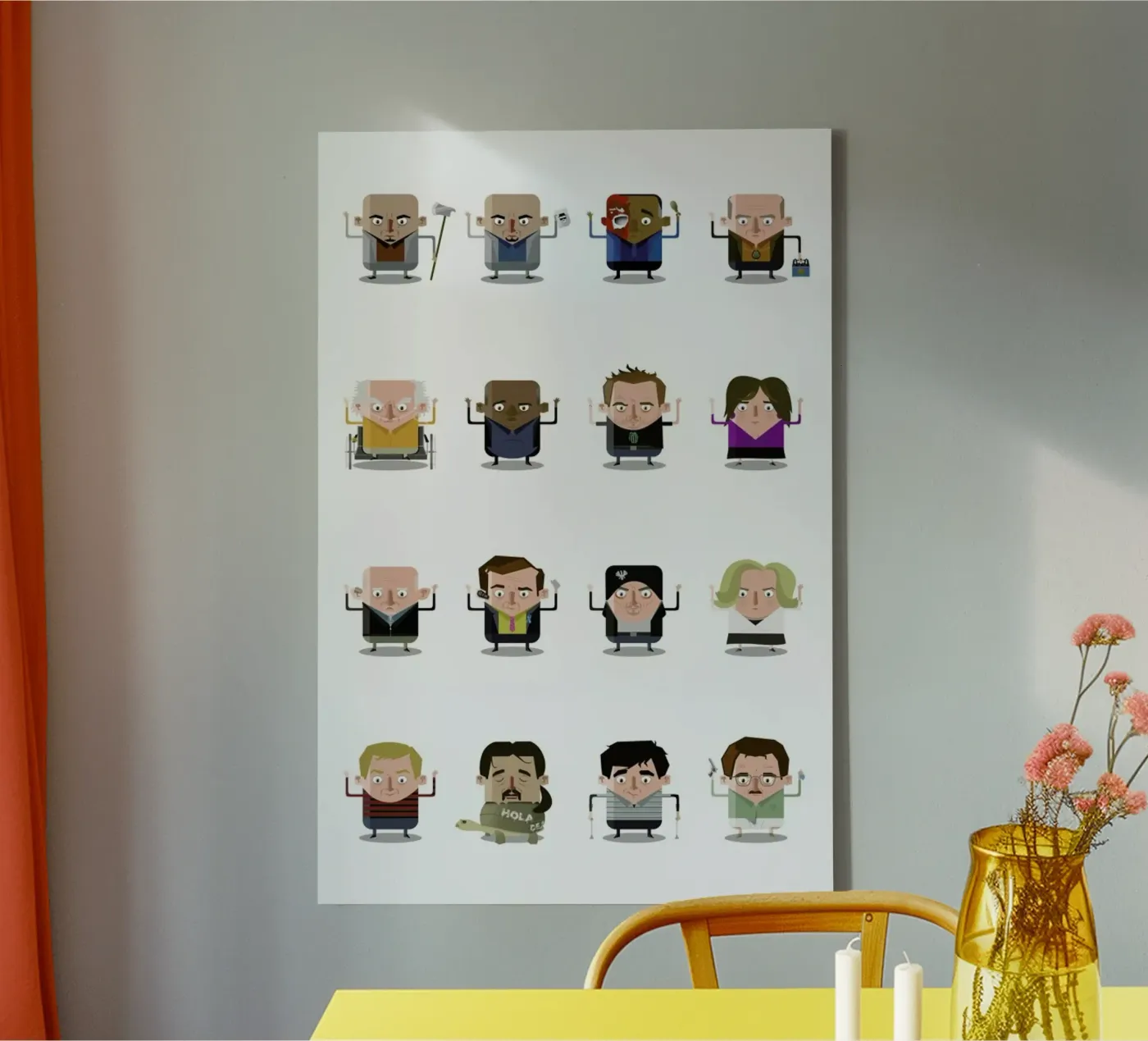 Breaking Bad canvas by Ballooon