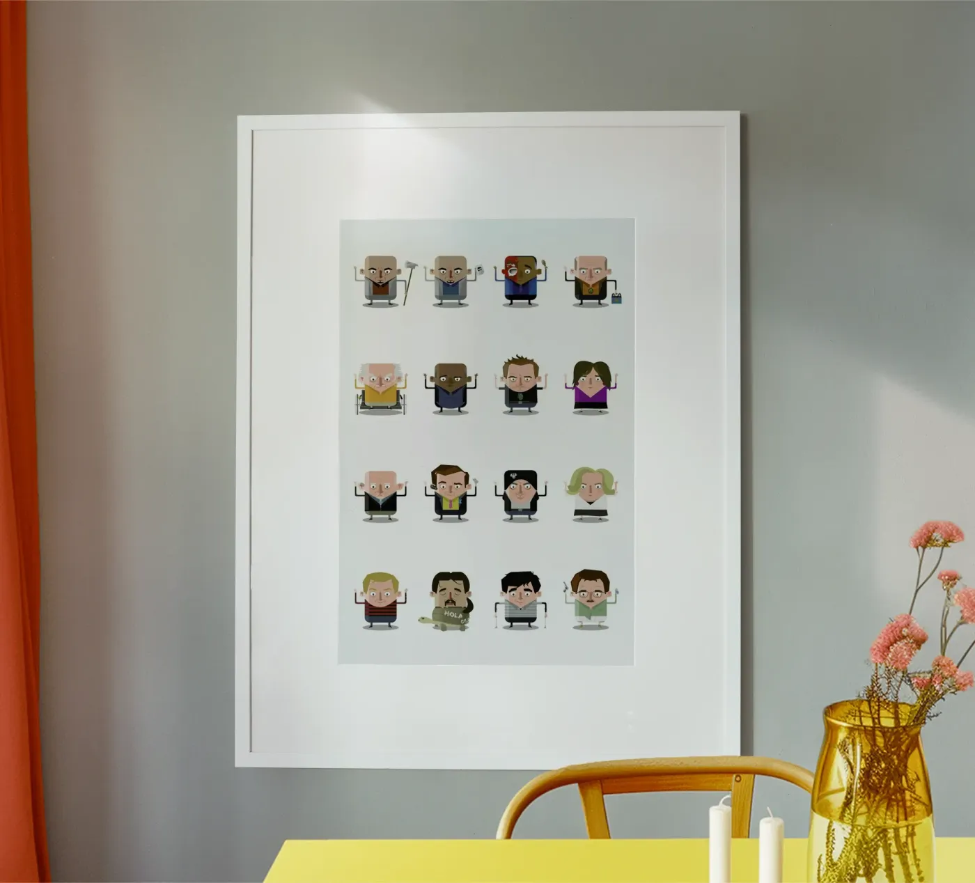 Breaking Bad poster by Ballooon