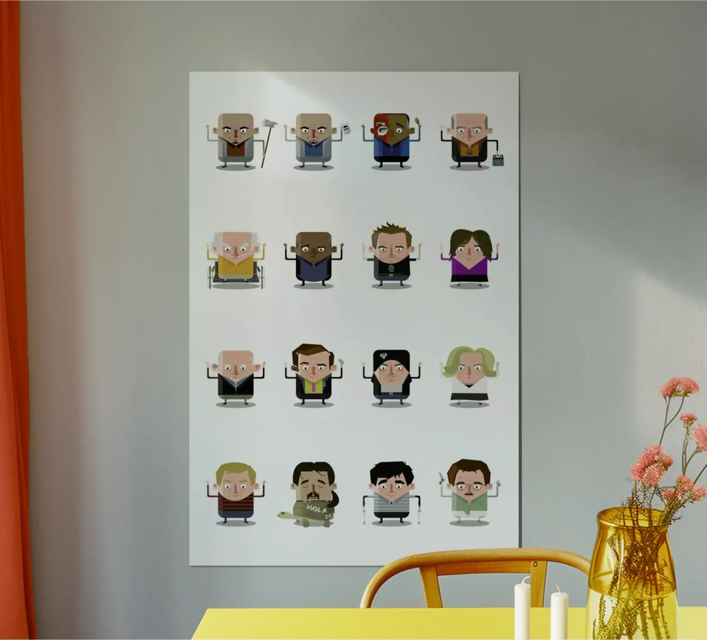 Breaking Bad poster by Ballooon